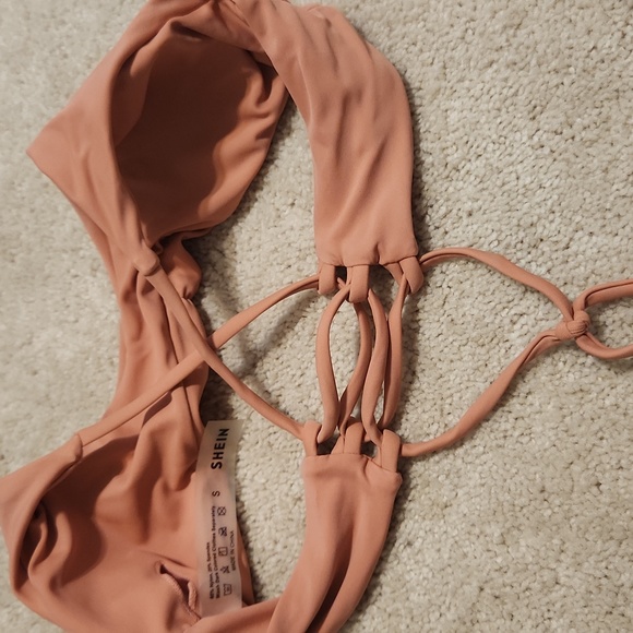 Dusty pink/orange bikini top - Picture 2 of 2
